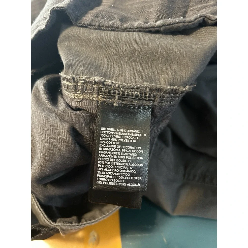 The North Face Pants Men's‎ 39x30.50 Gray Ripstop Cargo Hiking Gorpcore Belted